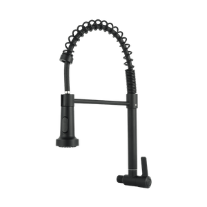 Commercial Kitchen Faucet With Dual Function Pull-Down Sprayhead