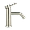 Single Handle Brushed Nickel Bathroom Sink Faucet