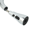 Chrome High Arc Kitchen Sink Faucet With Pull-Down Sprayer