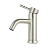 Single Handle Brushed Nickel Bathroom Sink Faucet