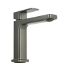 Matte Black Tall Single-Hole Bathroom Faucet