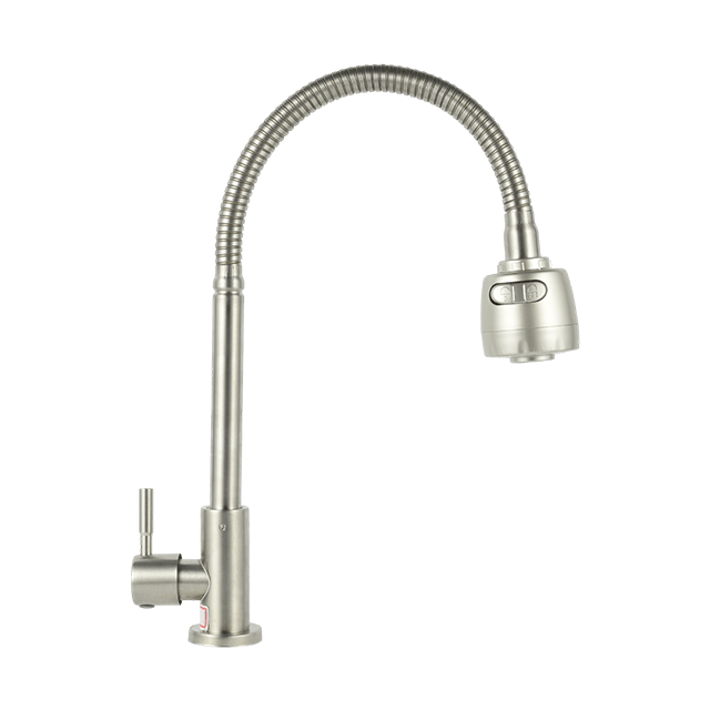Deck Mounted Kitchen Sink Single Cold Water Tap