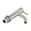 Single Handle Brushed Nickel Bathroom Sink Faucet