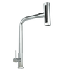 Pull Out Waterfall Kitchen Sink Faucet With 3 Water Outlet Modes